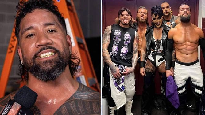 Jey Uso attacked backstage by Judgment Day; saved by current champion