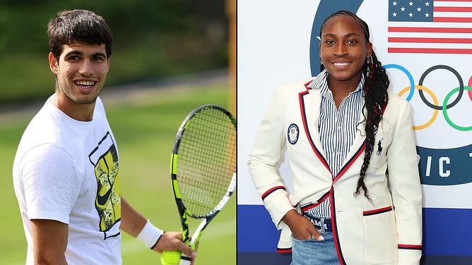How Carlos Alcaraz & Coco Gauff are having a blast at their maiden Olympics experience in Paris ft. TikTok dances and dinner conversations