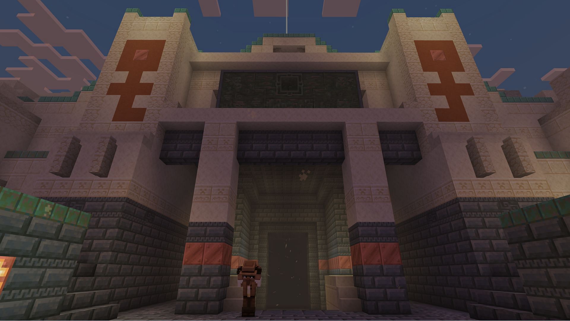 The spawn area of Trial Chamber Legends (Image via Mojang)