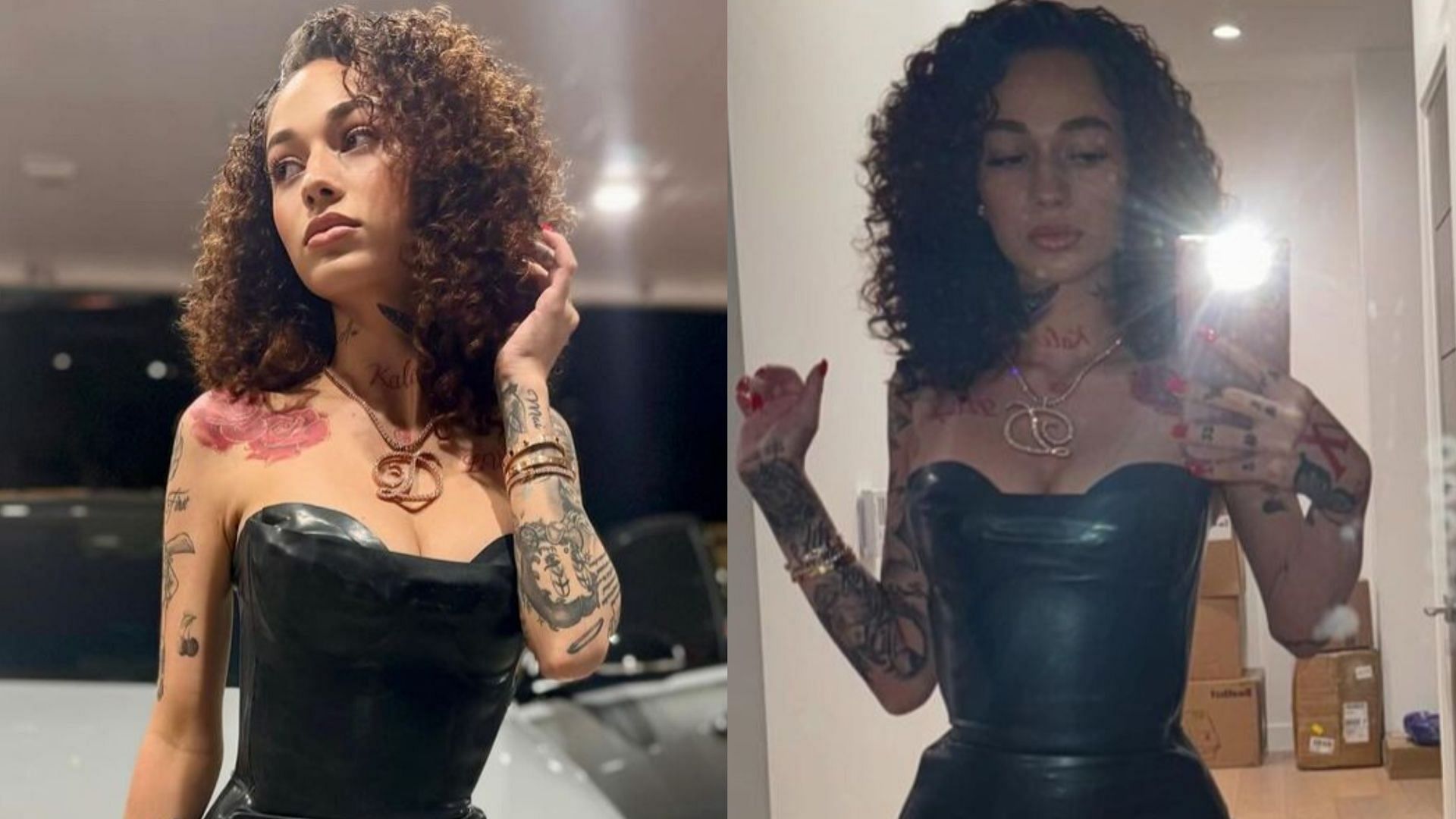 What happened to Bhad Bhabie? Fans express concern as rapper posts footage  of her baby daddy, Le Vaughn beating her up