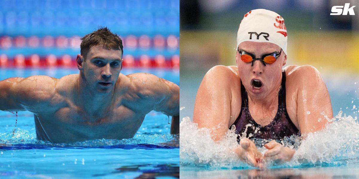 Ryan Murphy will compete in his third Olympics at the 2024 Paris Games. (Images by Getty)