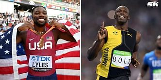 Has Noah Lyles clocked more sub-20 timings than Usain Bolt over 200m? Exploring American's dominance in half-lap event before Paris Olympics