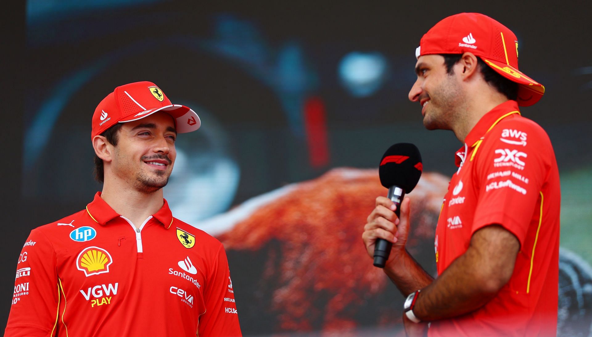 Charles Leclerc shares heartwarming post for Ferrari teammate Carlos ...