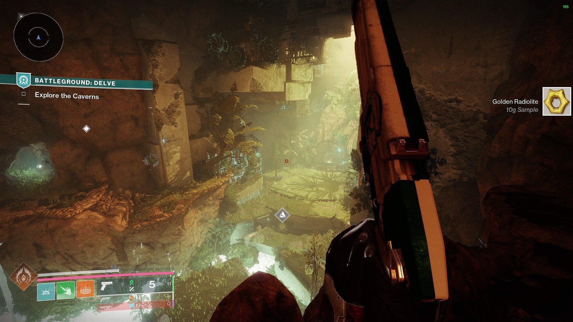 Vex portal location in Delve of Destiny 2 (Image via Bungie)