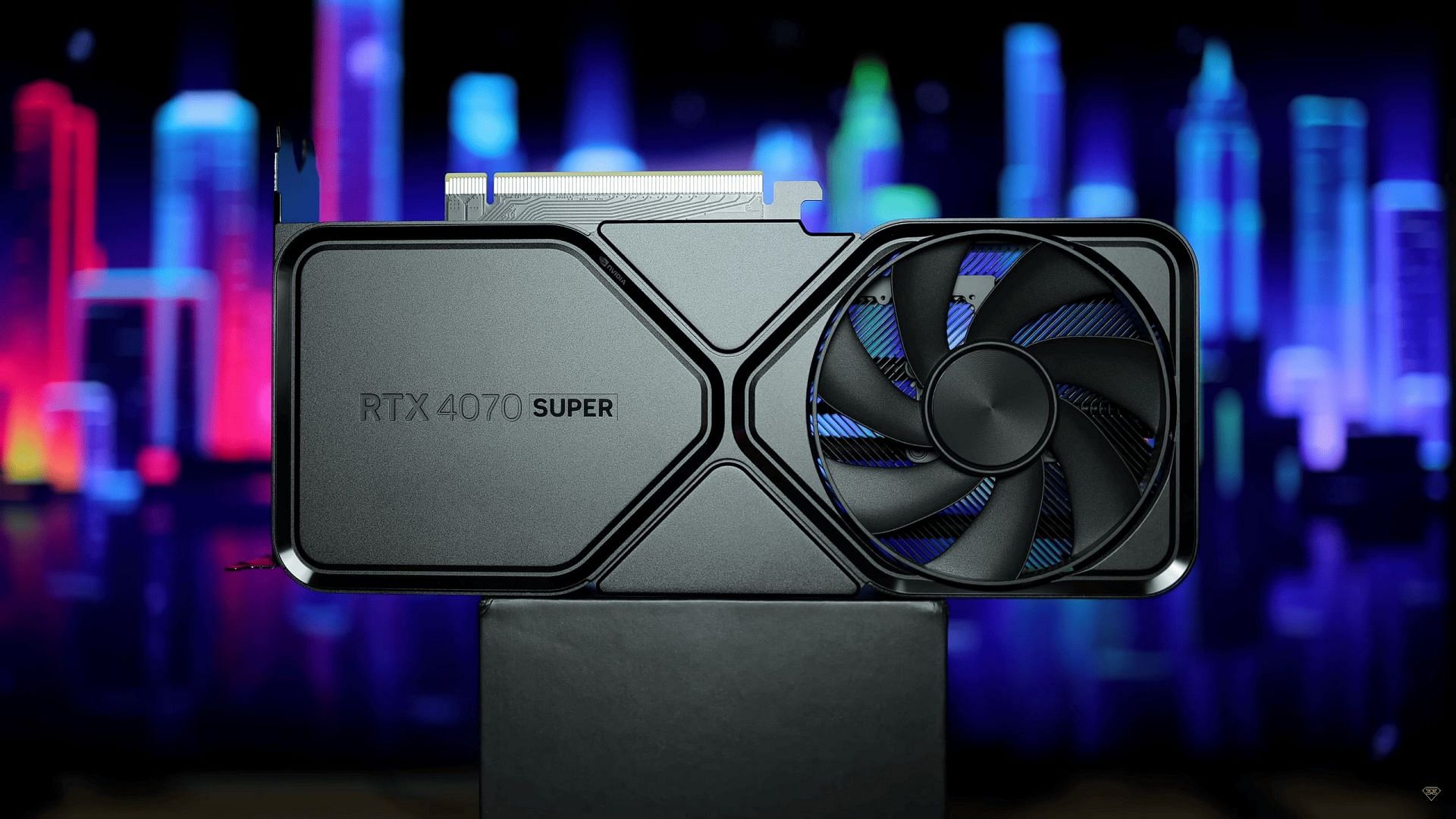 The RTX 4070 Super (Image via @zWORMz Gaming/YouTube)