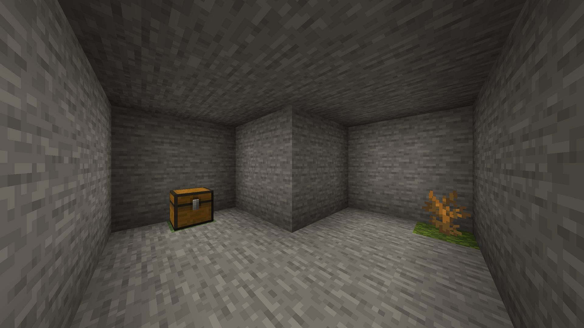 The starting room for a community stoneblock map (Image via Klinbee/Modrinth)