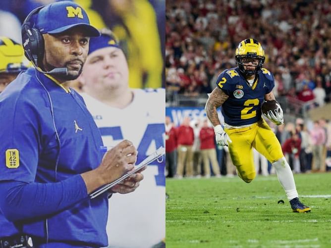 Sherrone Moore dodges Michigan sign-stealing question at Big Ten Media days, aims to "win big games" in 2024