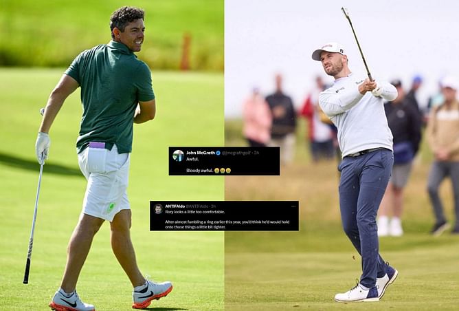 “Rory looks a little too comfortable”; “Awful. Bloody awful”: Fans go ballistic as Rory McIlroy & Wyndham Clark’s uncomfortable photos come to light