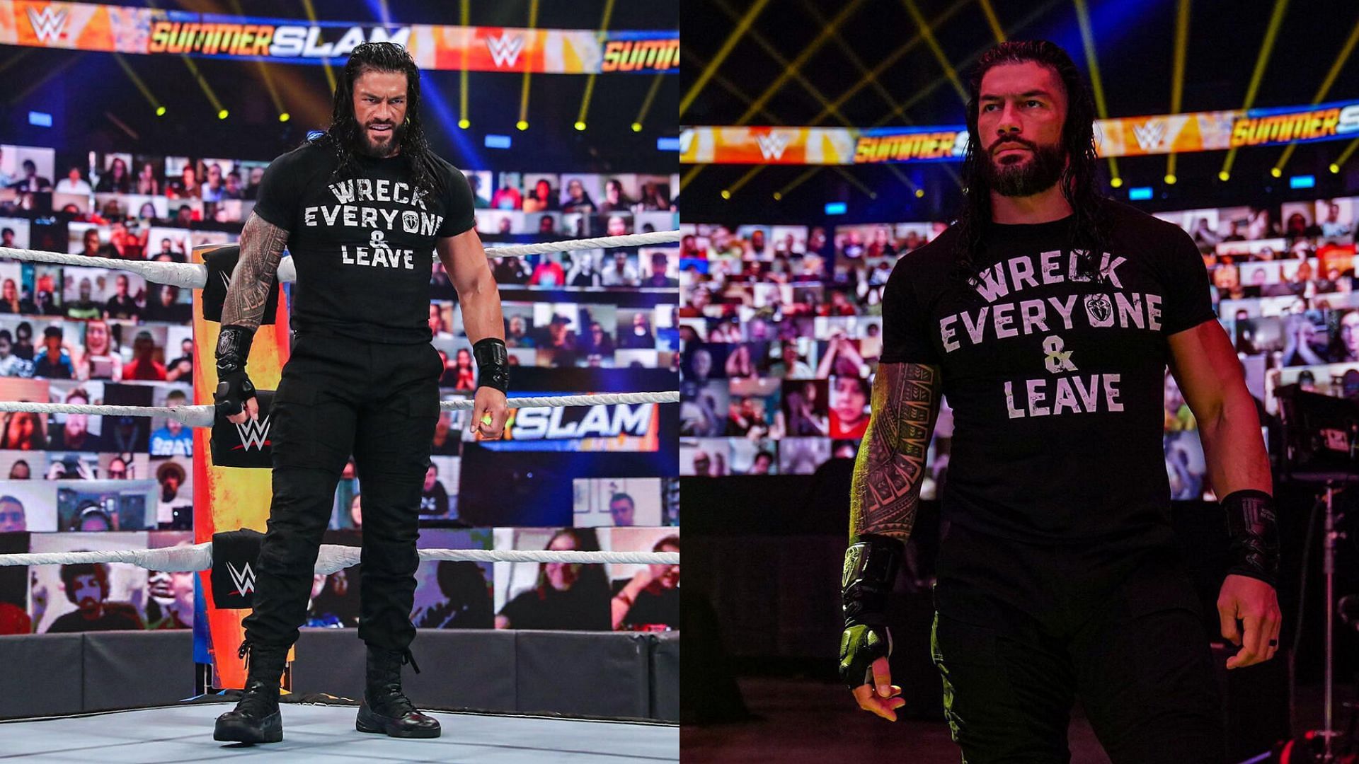 Roman Reigns returned to WWE at SummerSlam 2020! [Image credits: WWE.com]