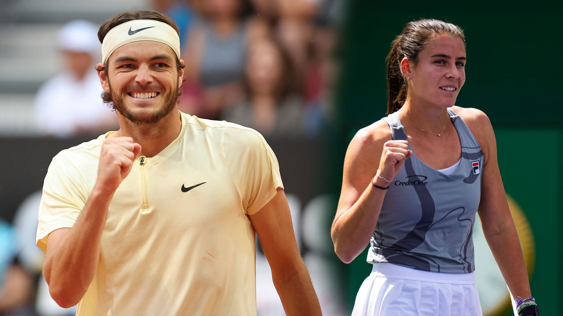 Taylor Fritz and Emma Navarro made it to the quarterfinals of Wimbledon 2024