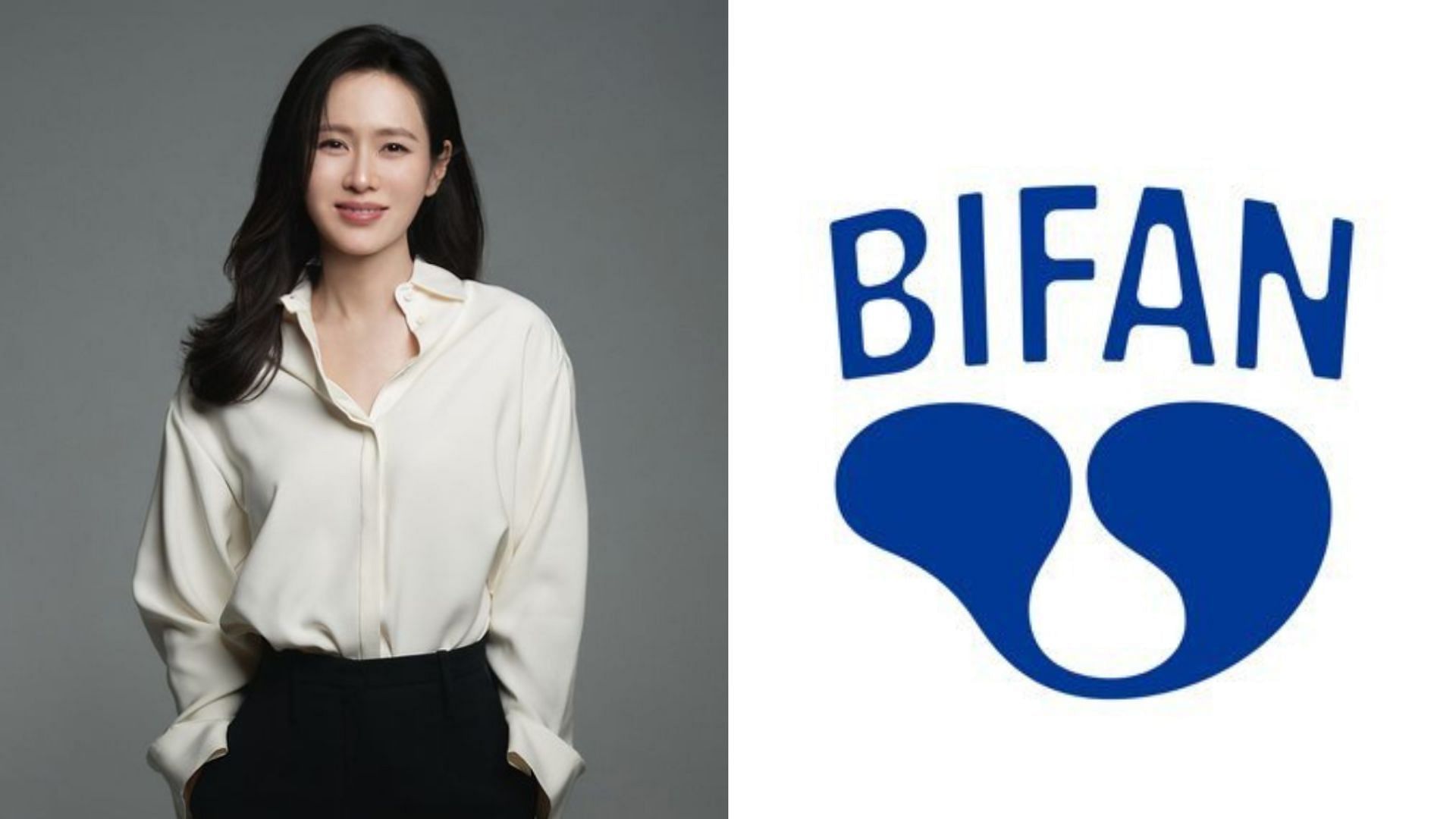 Son Ye-jin honored at the 28th BIFAN with a tribute celebrating her acting career (Images via Instagram/bifanofficial and X/BiFanOfficial)