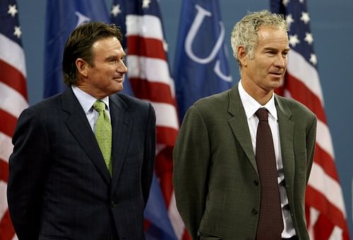 Jimmy Connors and John McEnroe (Source: Getty)