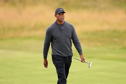 Tiger Woods struggled at The Open (Image via Getty)