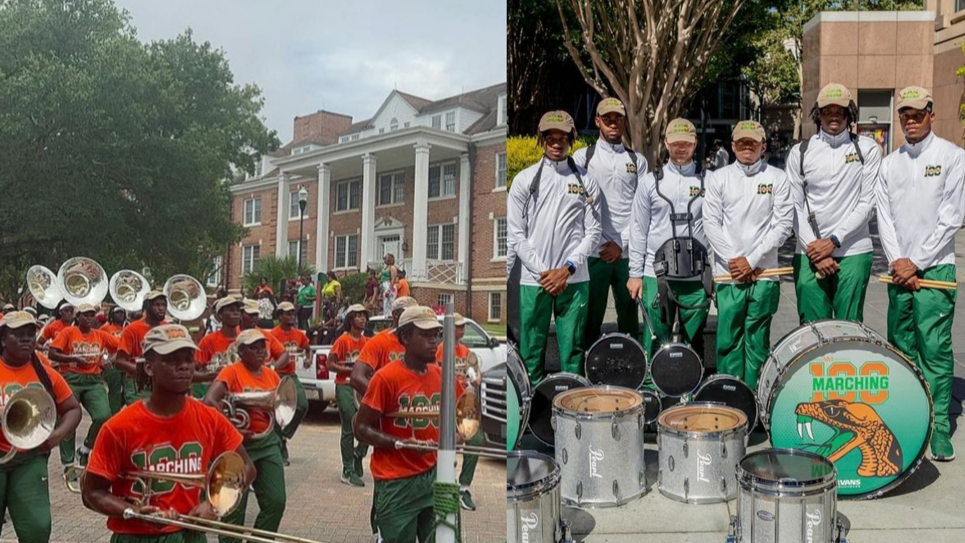 Florida A&amp;M Rattlers marching band