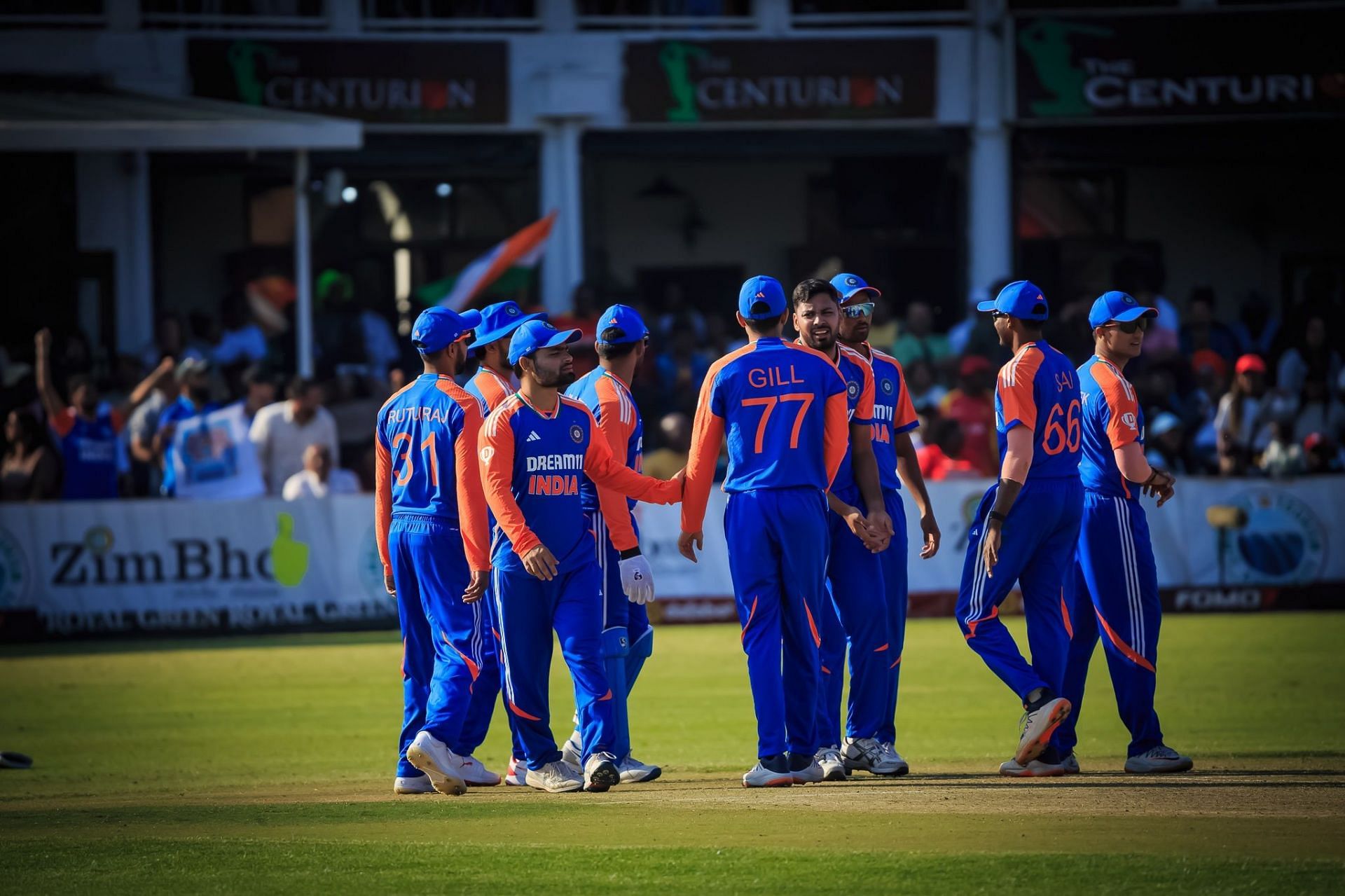 Avesh Khan picked up two wickets in the third T20I against Zimbabwe. [P/C: BCCI/X]