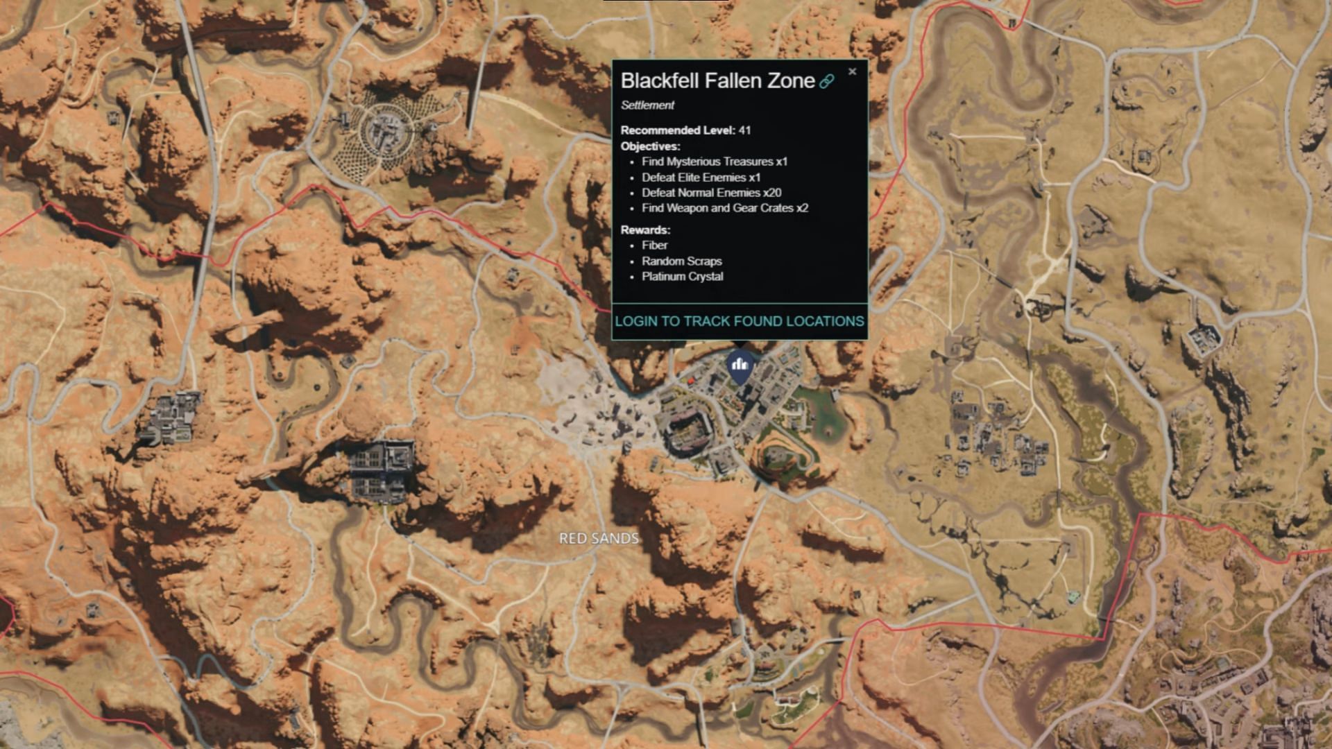 The Blackfell Fallen Zone is a great place to farm high-level items. (Image via Starry Studio || YouTube/MySpaceGuide)