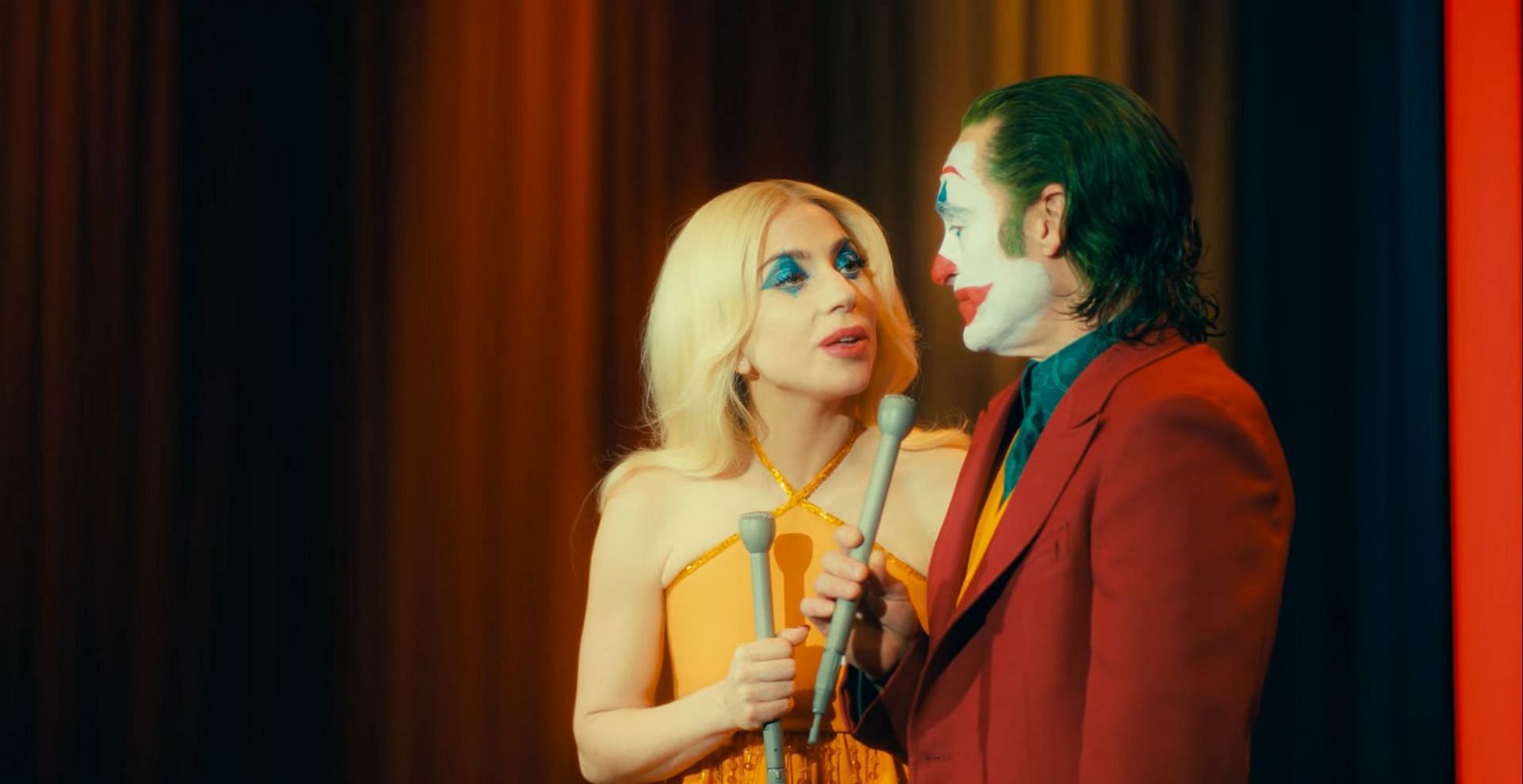 Joker and Harley Quinn in a musical (Image via Warner Bros. Pictures)