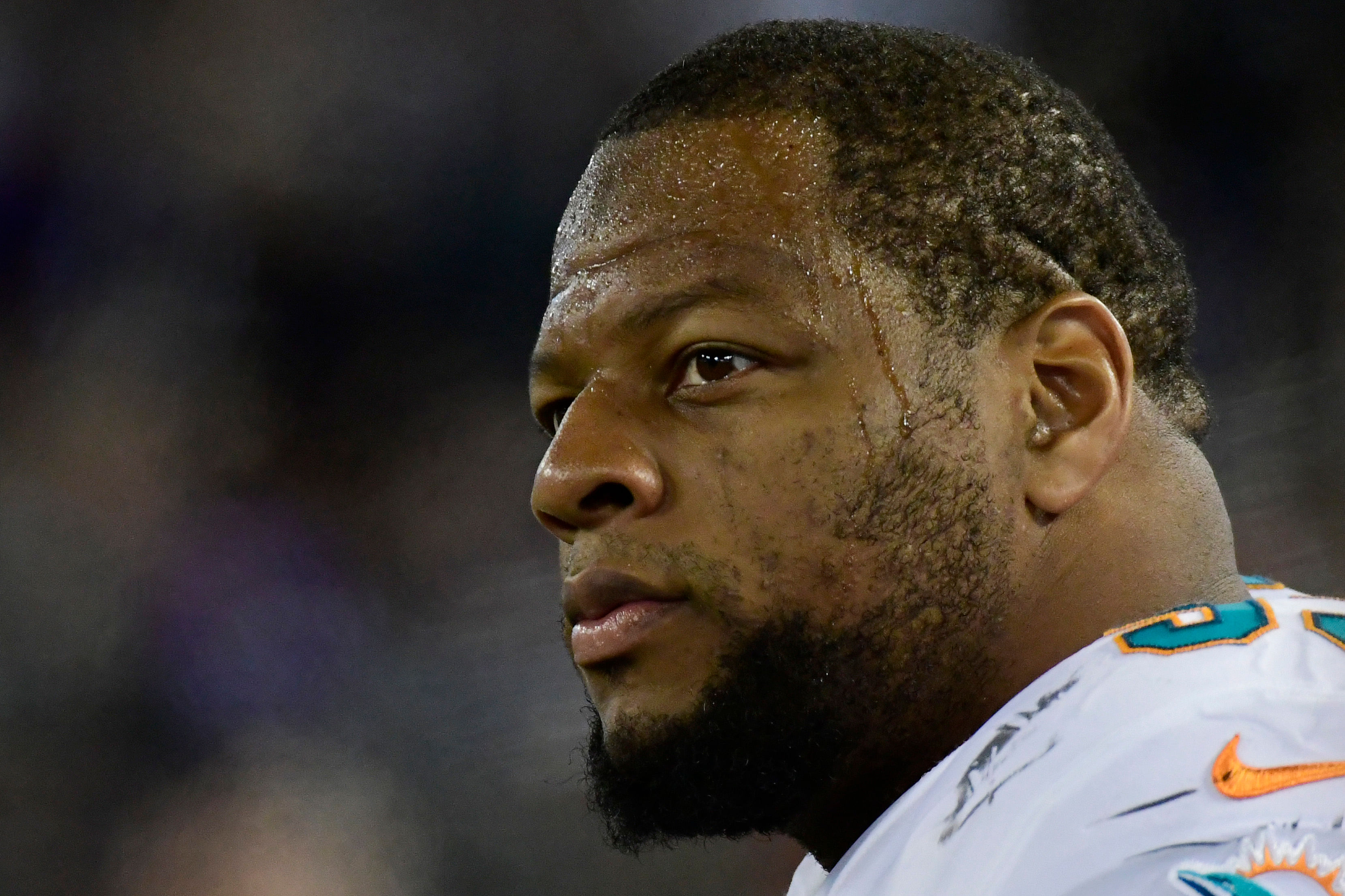 Former Miami Dolphins defensive tackle Ndamukong Suh
