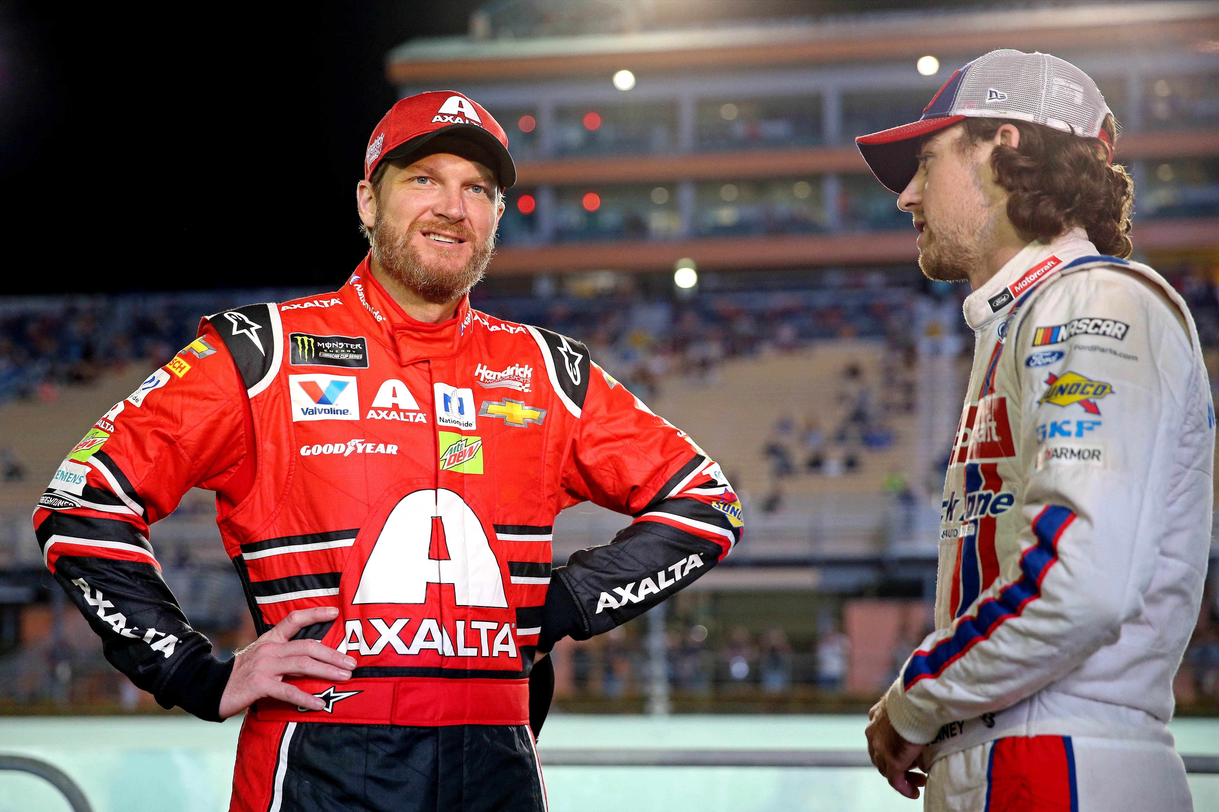 “Did you not watch the race?”: Ryan Blaney and Dale Jr. share a ...