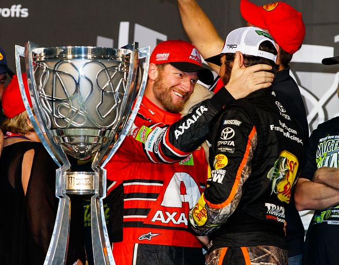 “Meant the world to me”: Dale Earnhardt Jr. recalls his favorite Martin Truex Jr. moment