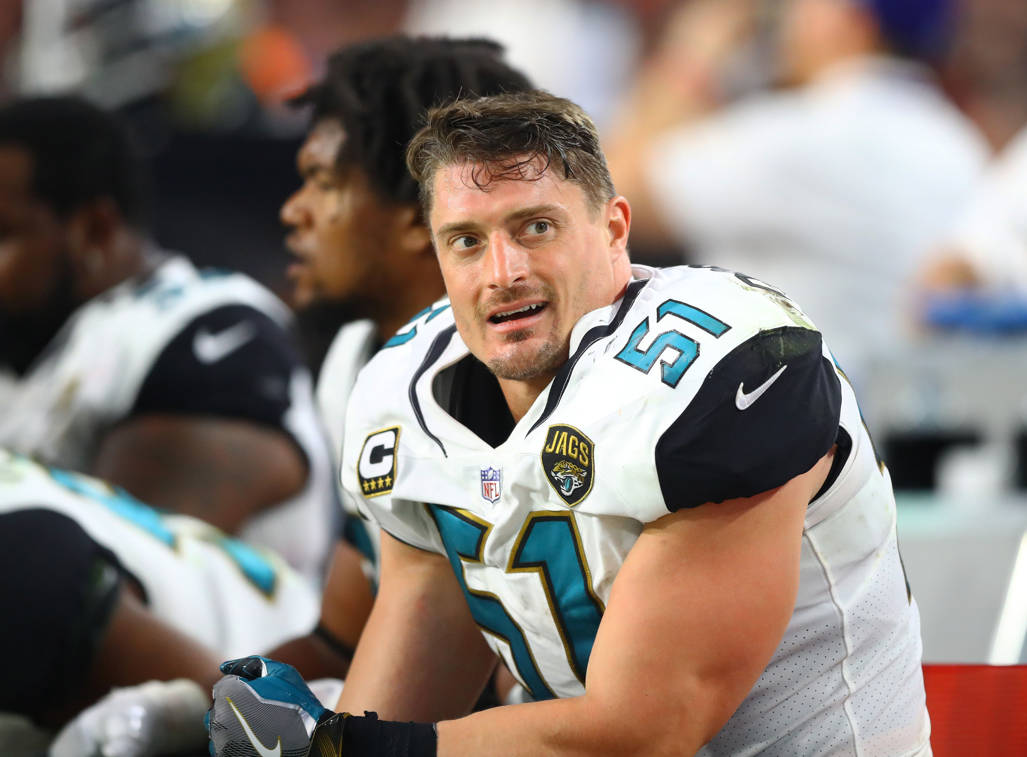 Former Jacksonville Jaguars linebacker Paul Posluszny (Photo Credit: IMAGN)