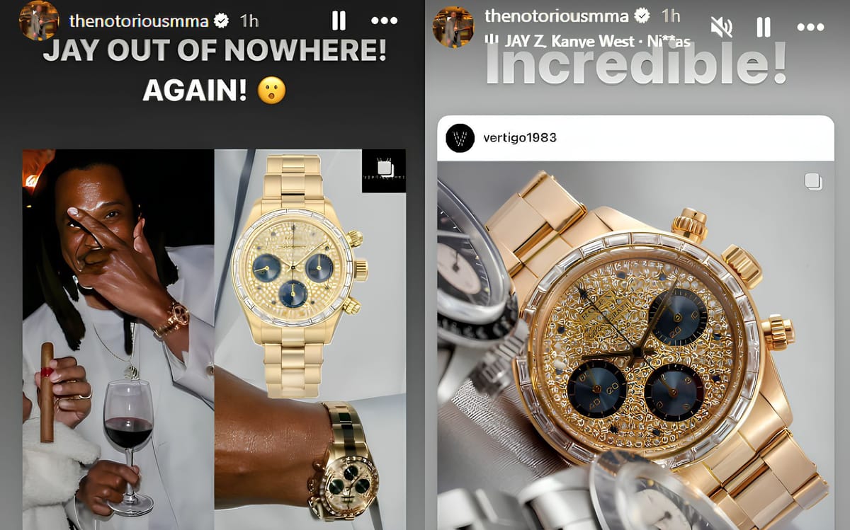 Conor McGregor, Jay-z: Conor McGregor reacts to Jay Z rocking ...