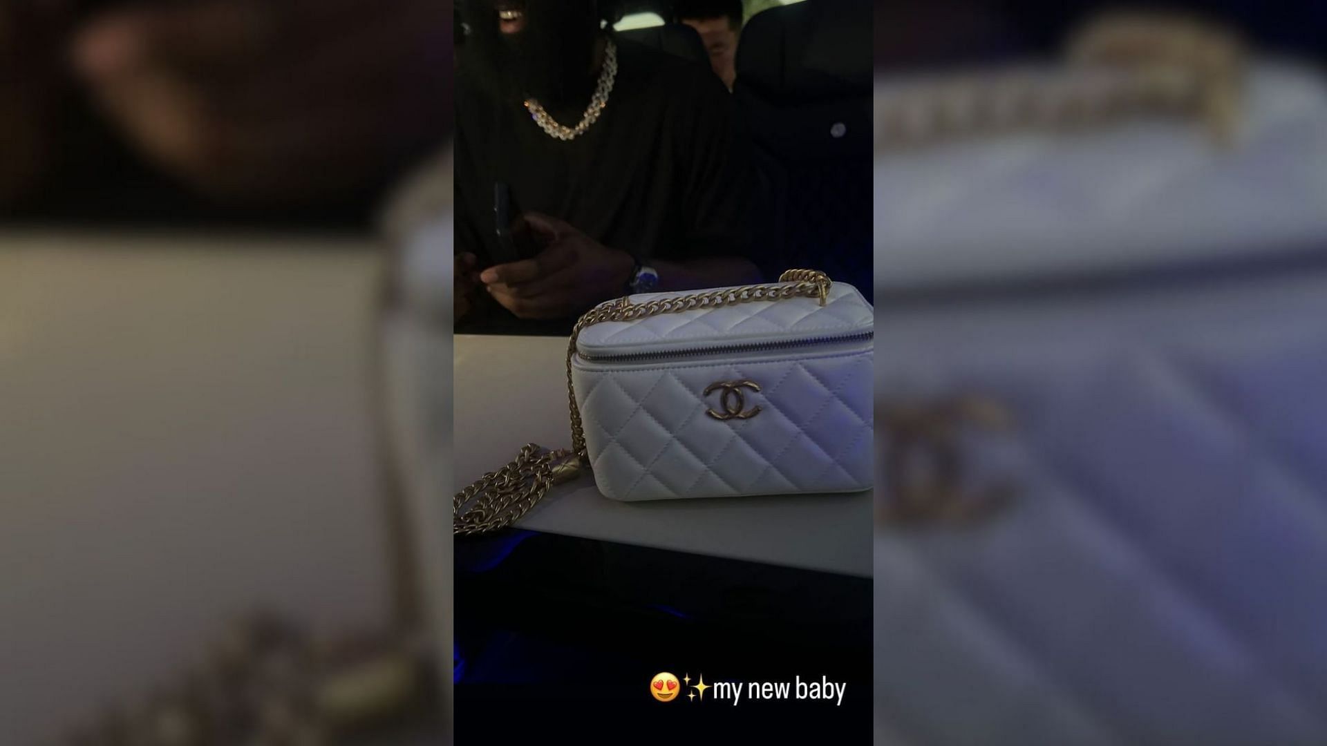 Paige Speights shares new Chanel bag