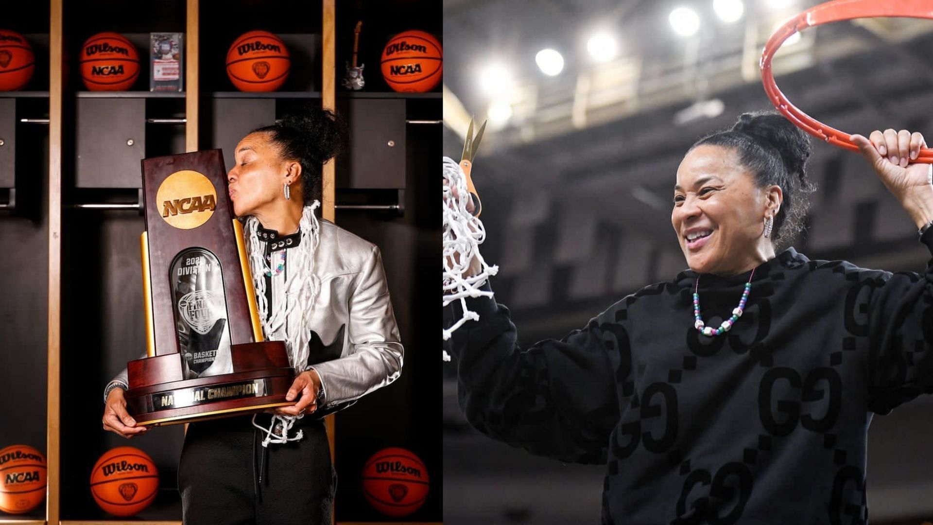 South Carolina coach Dawn Staley 