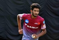 Khaleel Amed in a training session for Delhi Daredevils (now Delhi Capitals) (Image Credits: Khaleel Ahmed's Instagram)