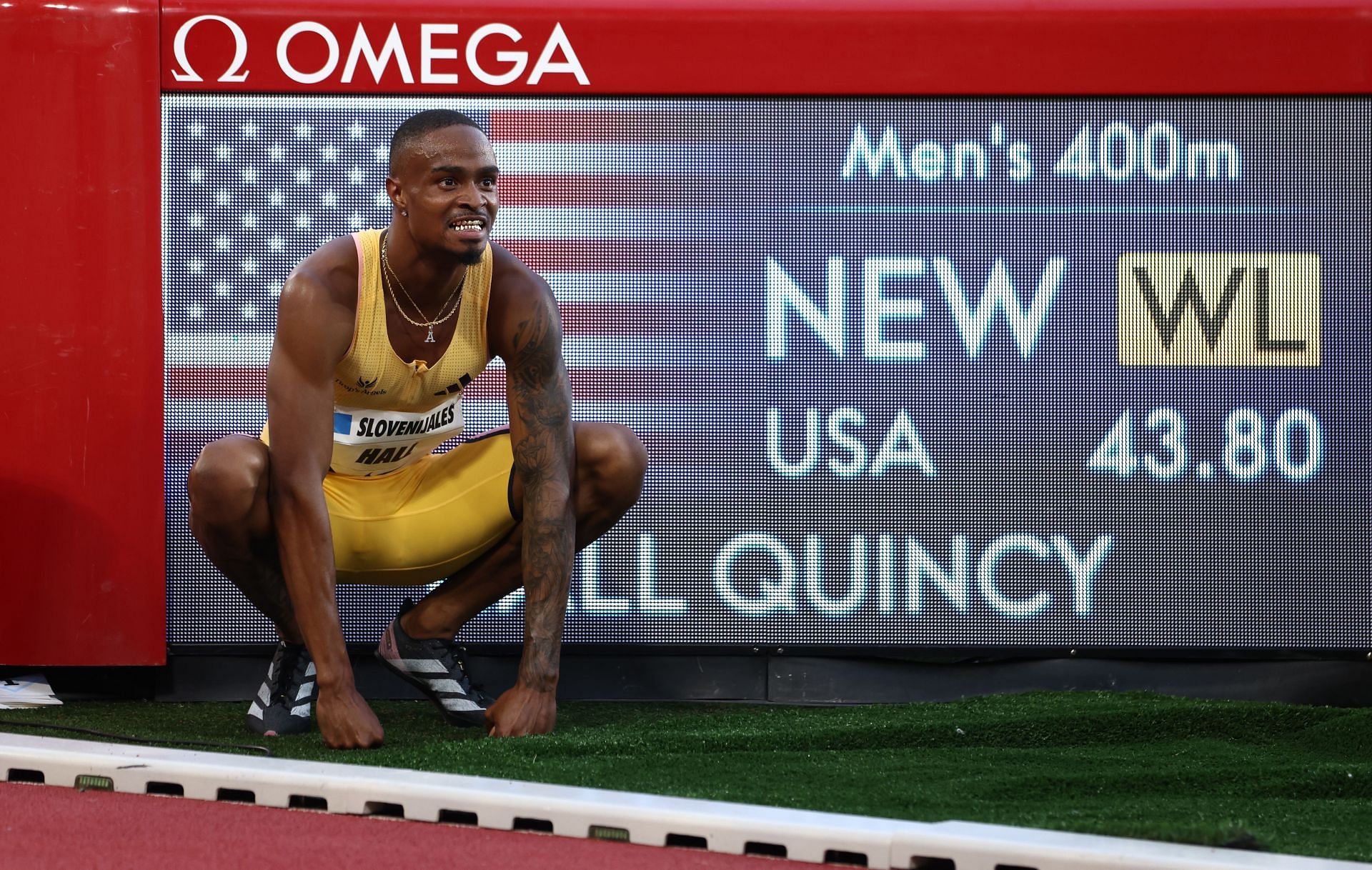 Meet Quincy Hall, the American runner favorite for 400m gold at the ...