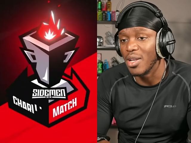 KSI says there might be no Sidemen Charity Match in 2024 (Image via sidemenfc.com and YouTube/KSI)