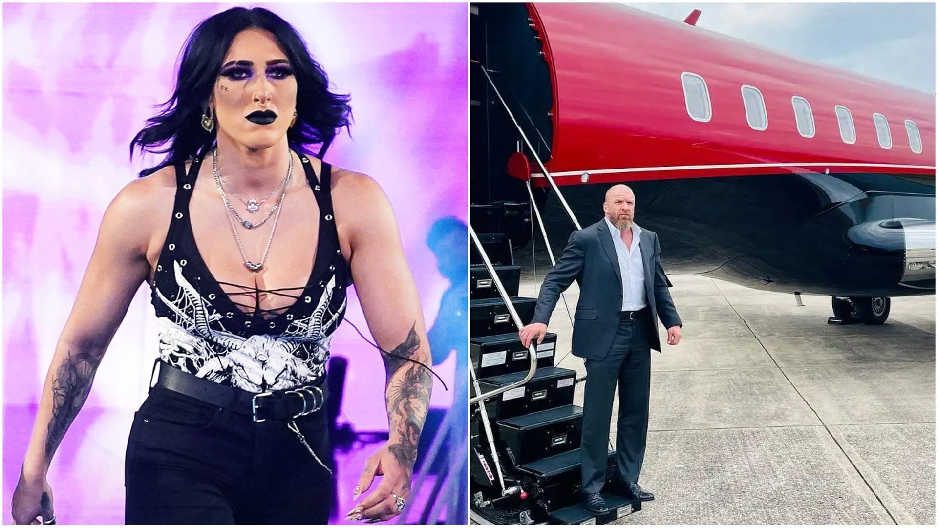 Rhea Ripley returns on WWE RAW, Triple H with the WWE jet
