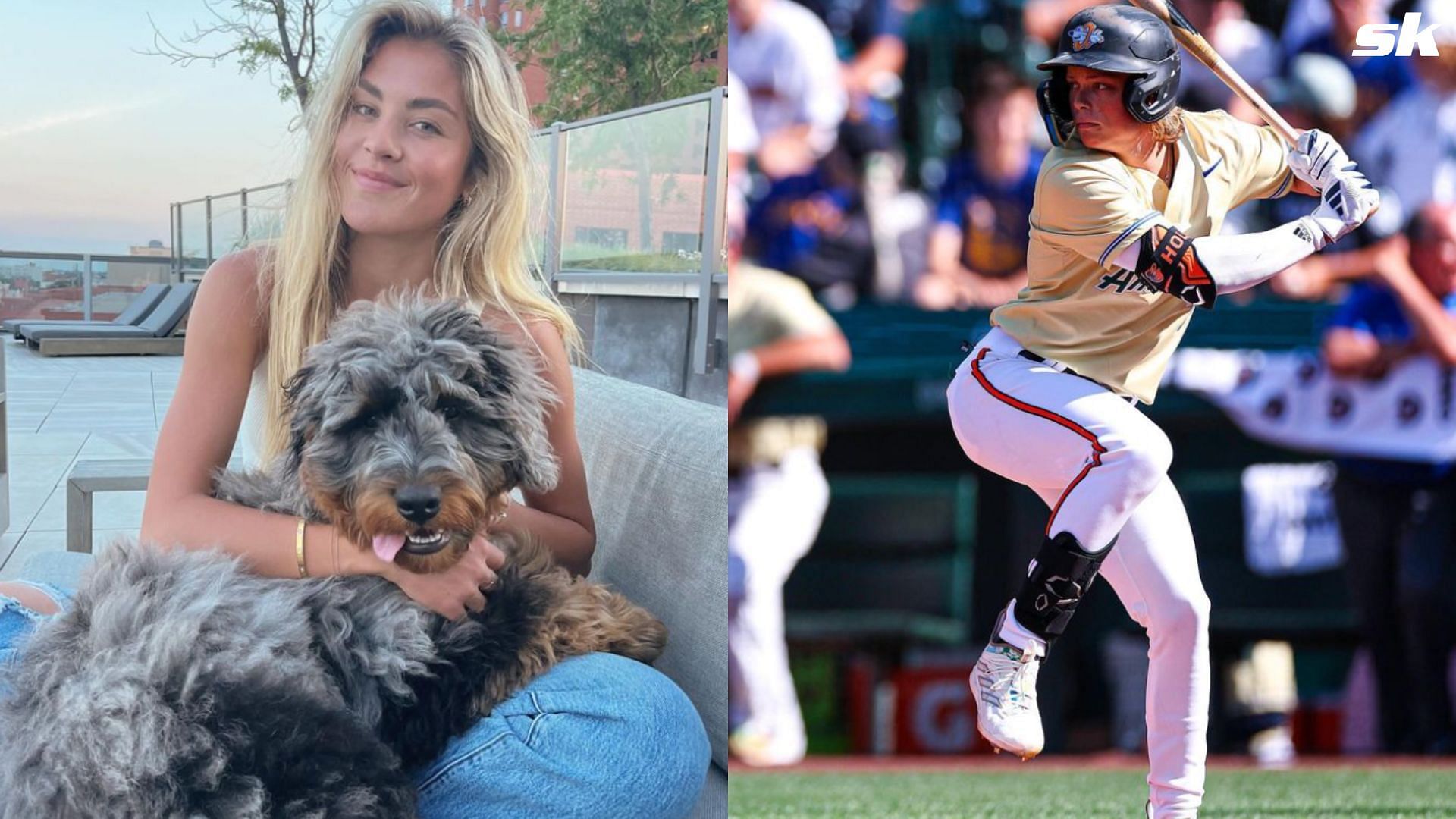 Jackson Holliday shares adorable moment with pet Coconut (Source: Instagram/ Jackson and Chloe Holliday)