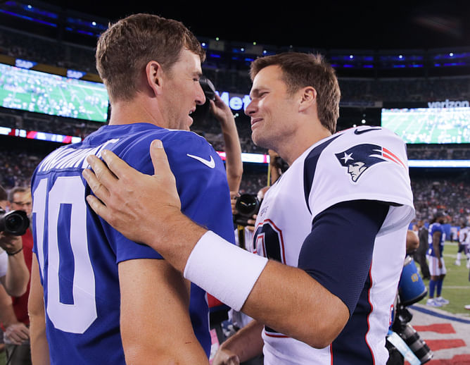 “The Ryder Cup is so much bigger than that” - NFL star Eli Manning takes a dig at Tom Brady while welcoming Keegan Bradley as new US team skipper