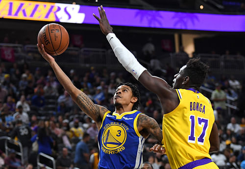 NBA: Preseason-Golden State Warriors at Los Angeles Lakers