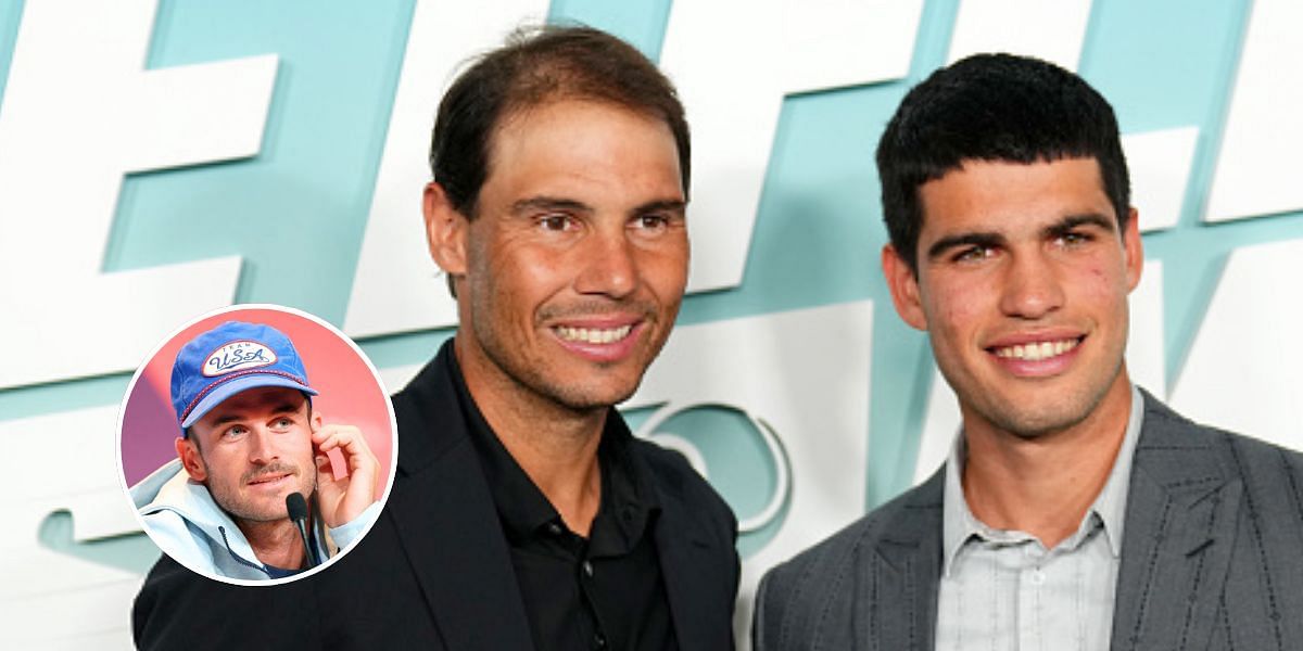 Tommy Paul on Carlos Alcaraz and Rafael Nadal (Images: GETTY)