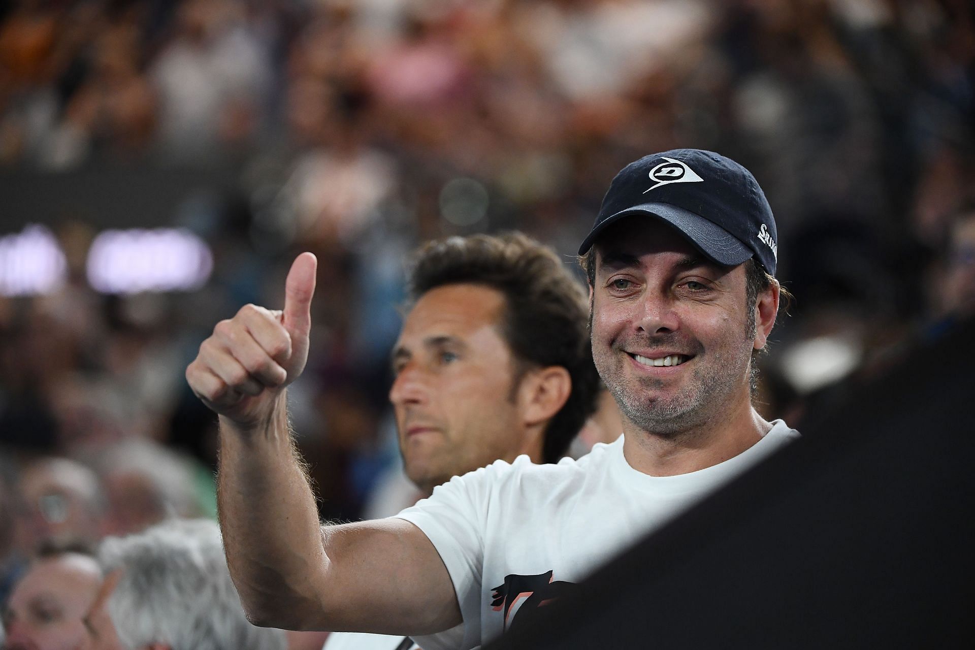 Nicolas Massu at the 2020 Australian Open (source: Getty)