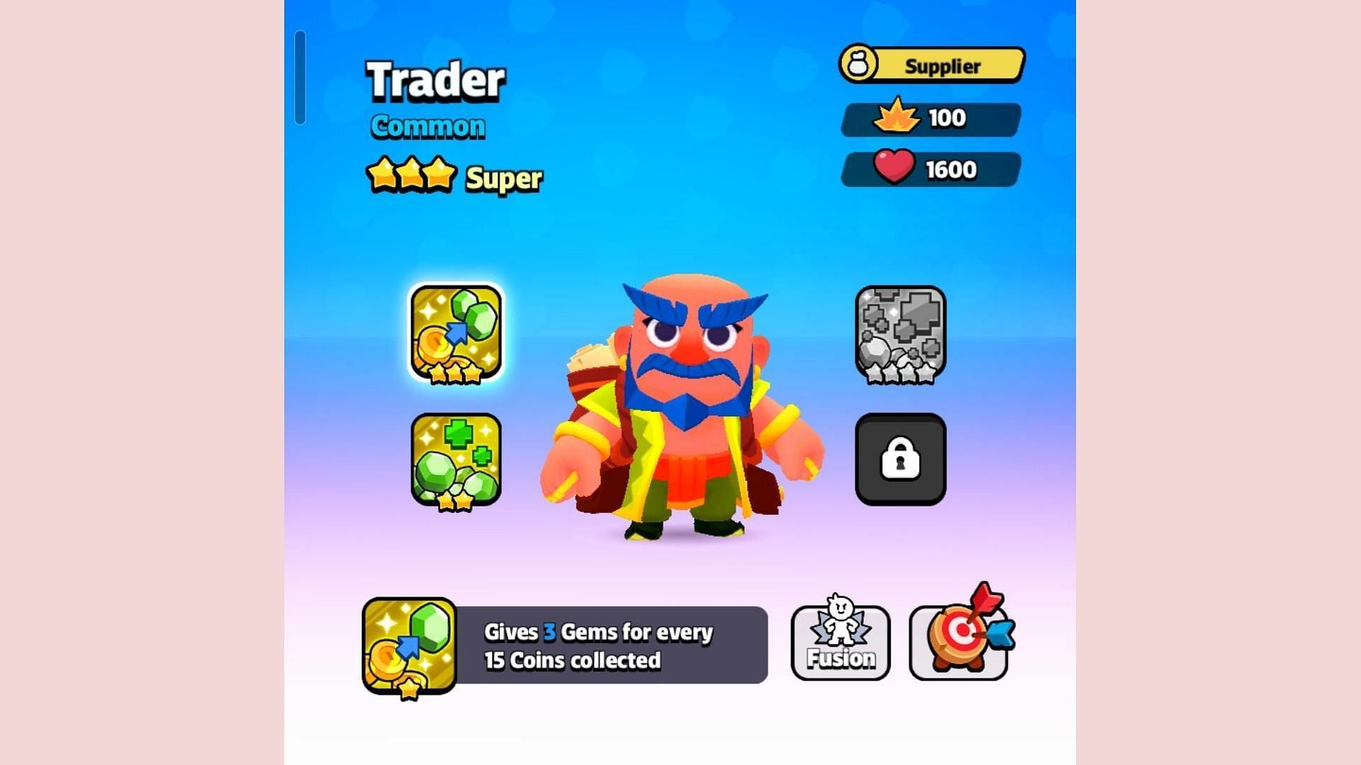 Trader in Squad Busters (Image via Supercell)