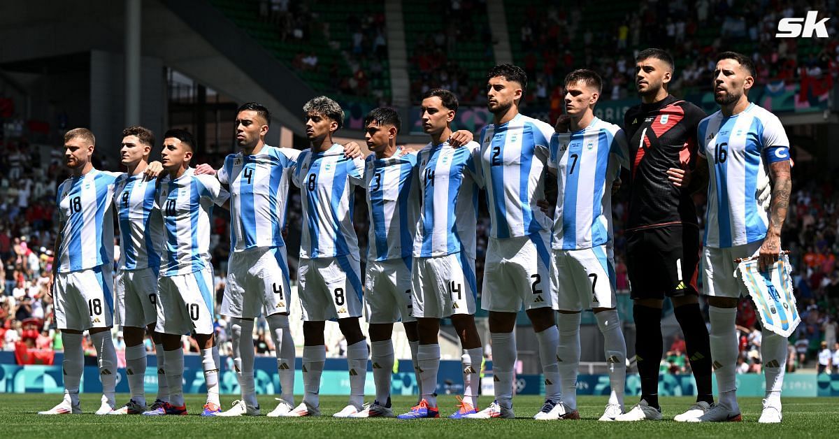 Javier Mascherano reacts after Argentina