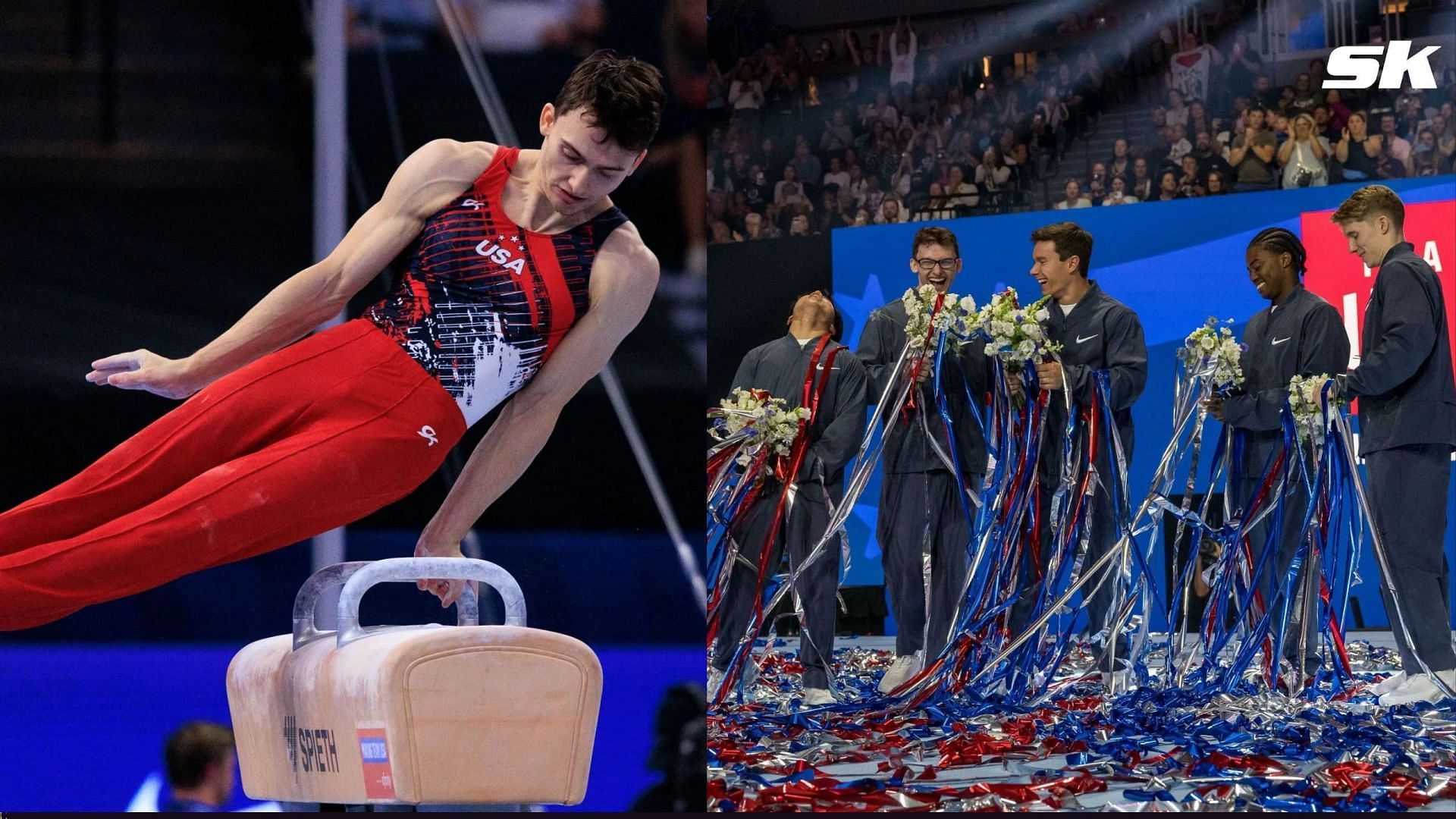 Stephen Nedoroscik and Team USA men