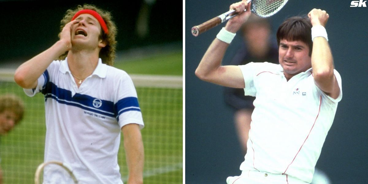 John McEnroe (L) and Jimmy Connors (R) (Source: Getty)