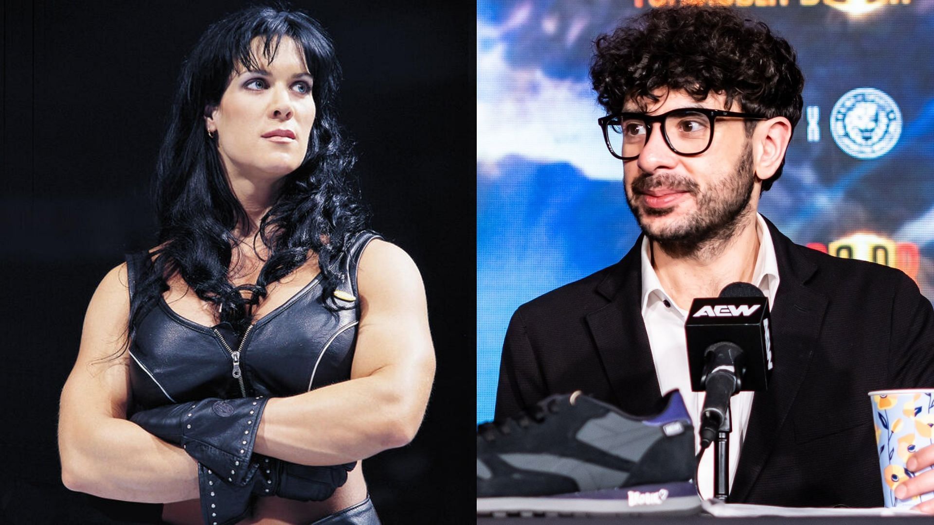 Has AEW found their version of Chyna? (Photo credit: WWE.com and Tony Khan