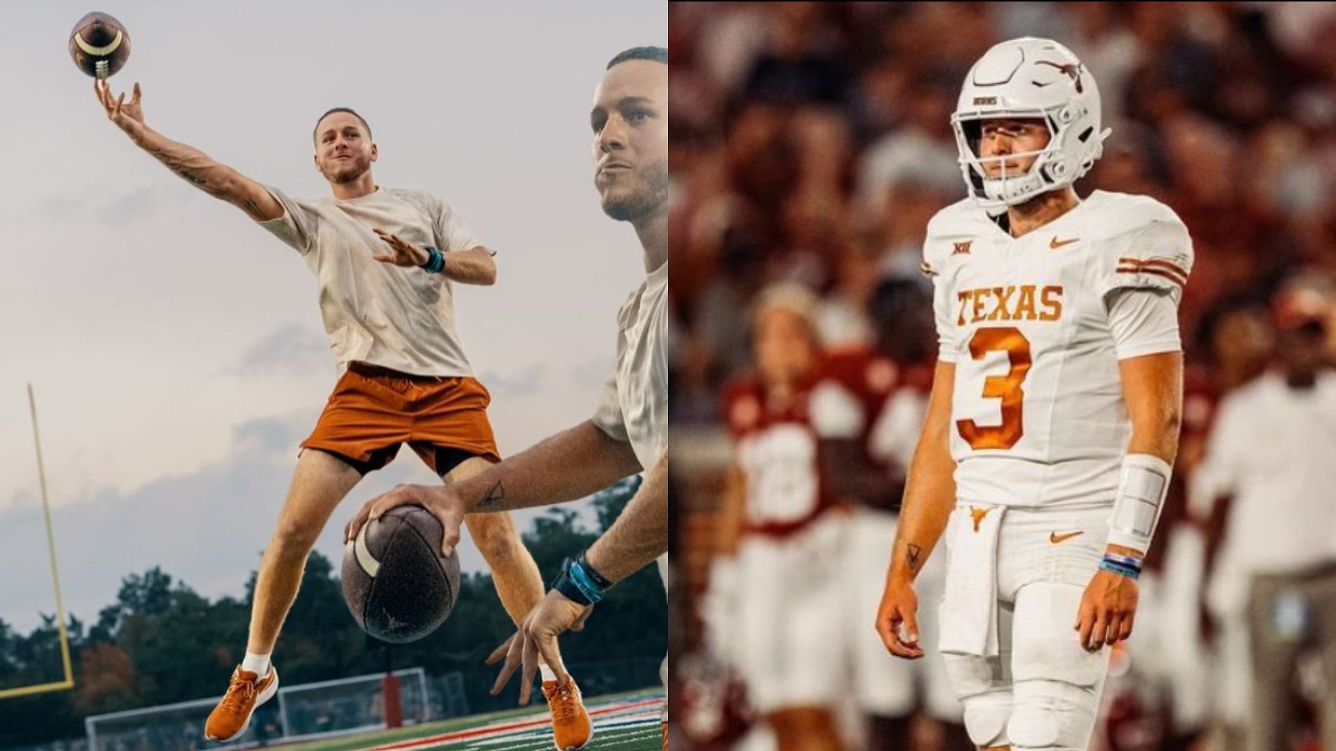 CFB Fans React To Texas QB Quinn Ewers’ Unique Cowboy Hat Look For 2024 ...