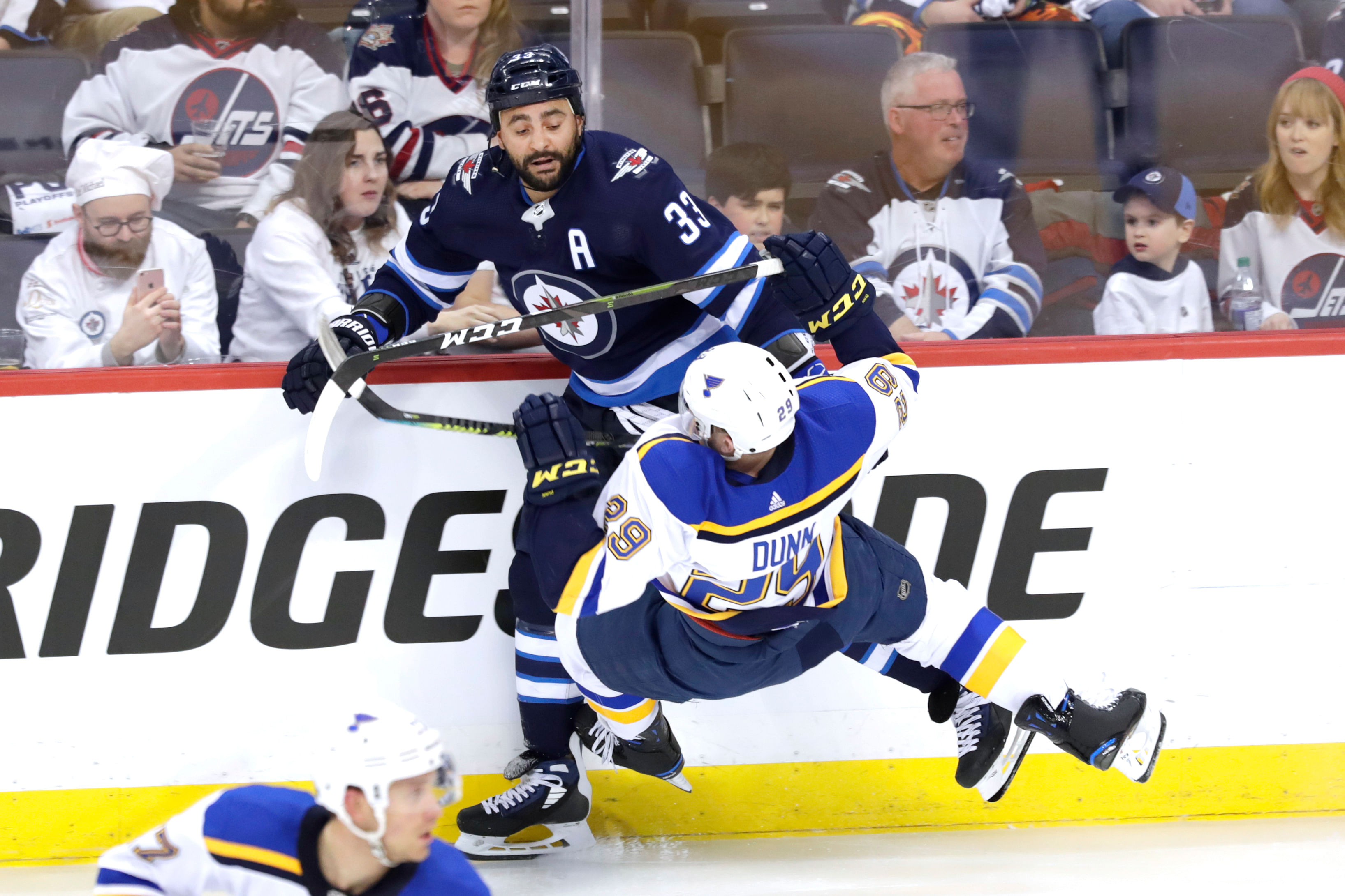 NHL: Stanley Cup Playoffs-St. Louis Blues at Winnipeg Jets