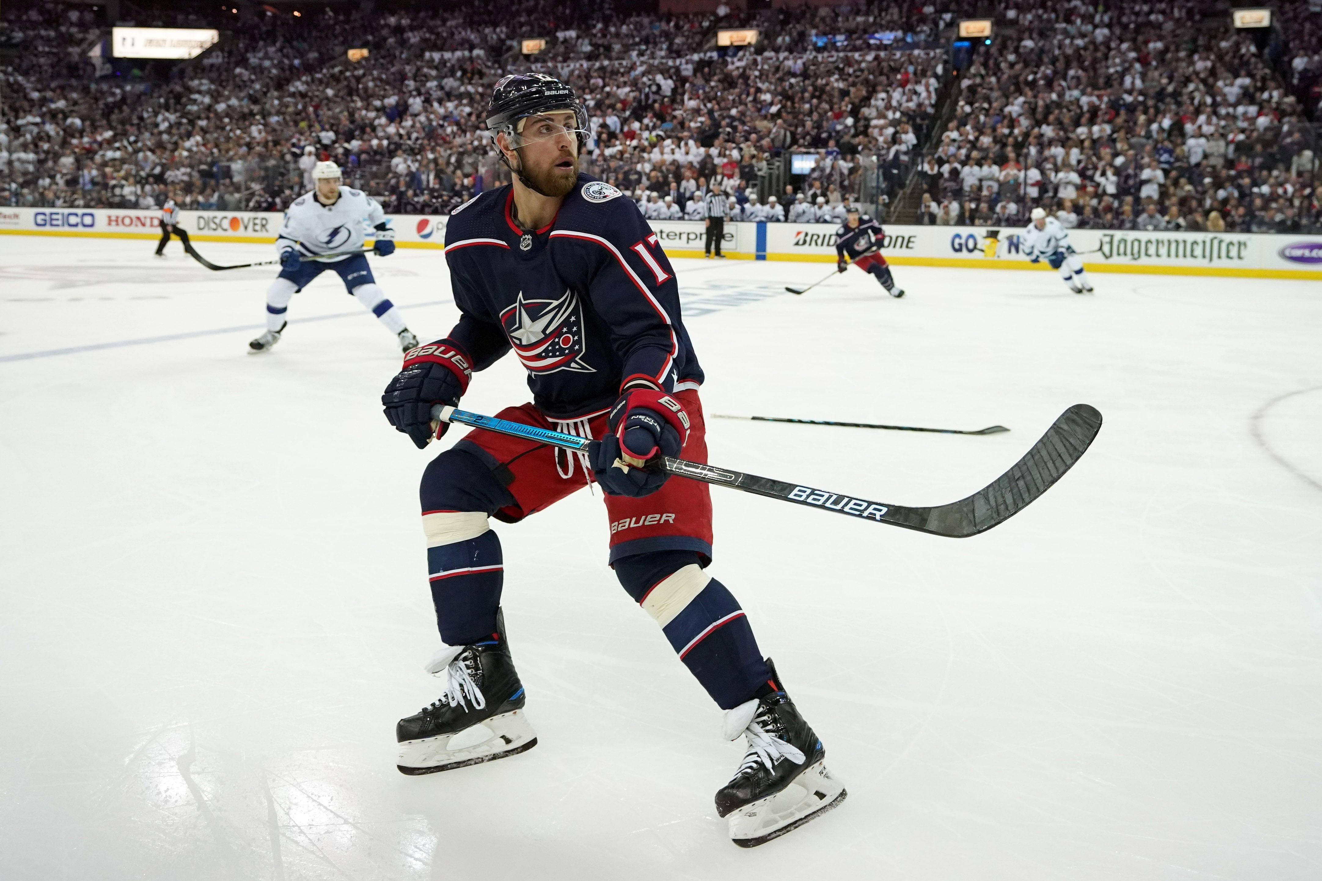 NHL: Stanley Cup Playoffs-Tampa Bay Lightning at Columbus Blue Jackets - Source: Imagn