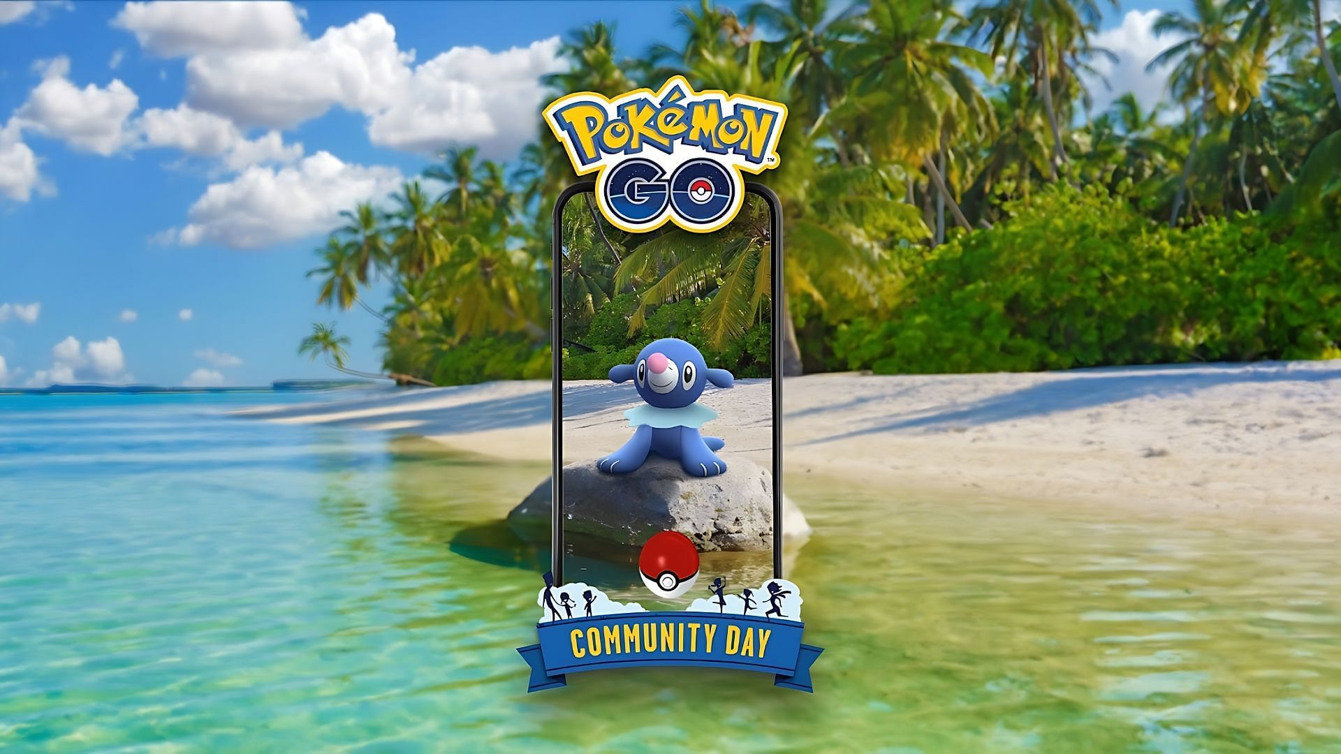 Obtain Popplio family in the Community Day. (Image via Niantic)