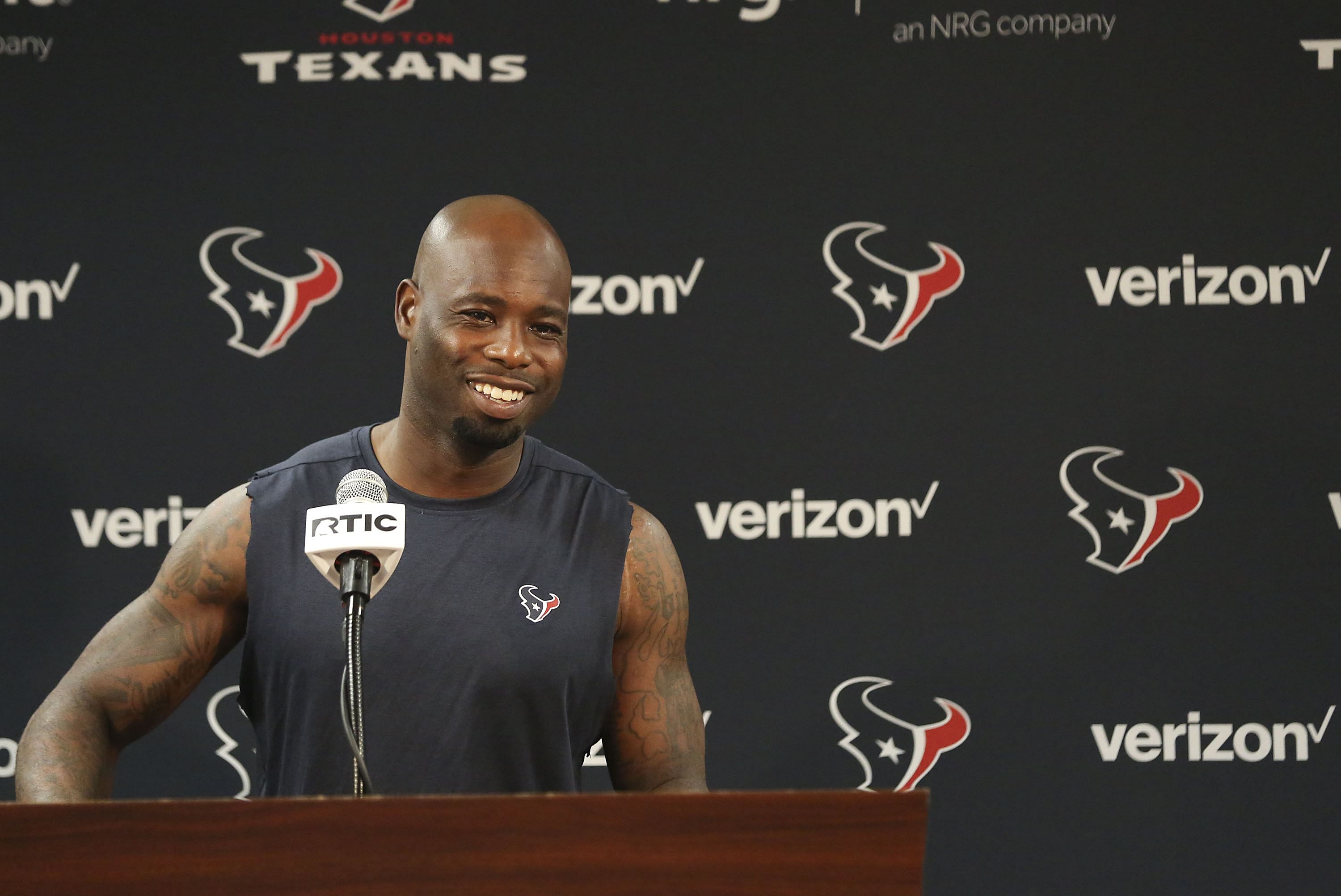 Former Houston Texans cornerback Johnathan Joseph