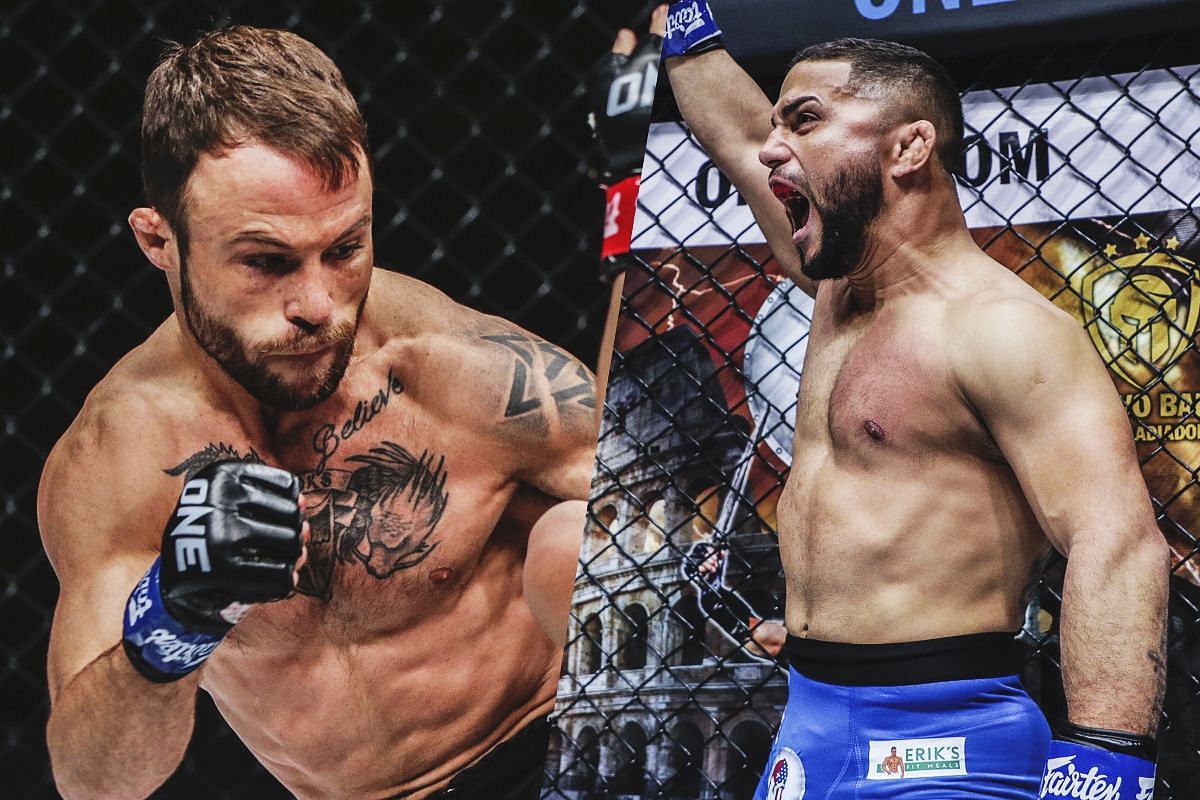 Jarred Brooks (Left) faces Gustavo Balart (Right) at Lumpinee