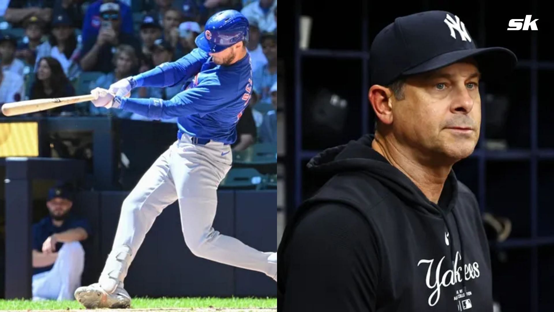 Chicago Cubs Slugger Cody Bellinger &amp; New York Yankees Manager Aaron boone