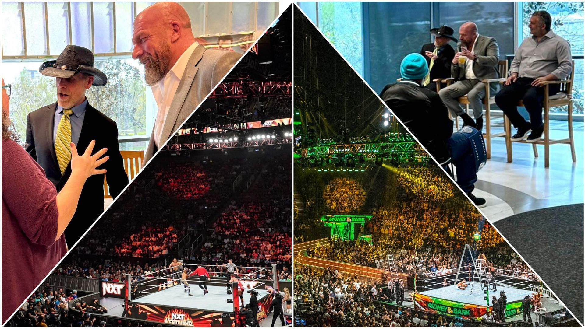 WWE officials speak to CW officials, the WWE Universe at Heatwave and Money In the Bank